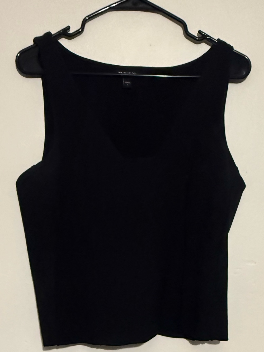 Express Black Scoop Neck Tank Top